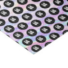 Logo Personnalisé Iridescente Parties scintillant 