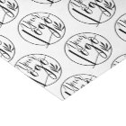 Logo professionnel marque noir blanc motif