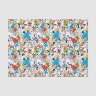 Papier Mousseline LOONEY TUNES™ Color Pop Motif