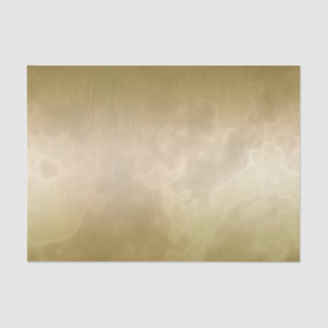 Papier Mousseline L'or et s'est levé (Recto)