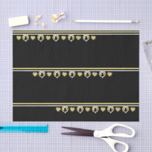 Papier Mousseline Love Cat Tissue Paper - Adiela Akoo