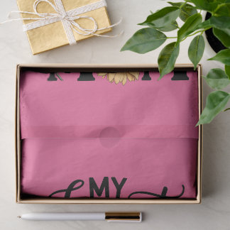Papier Mousseline Love  Mom