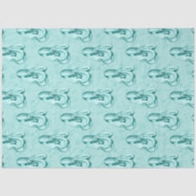 Lt Blue et Gold Nautical Series Design 14