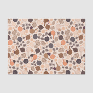 Papier Mousseline Lumière Noël de la forêt