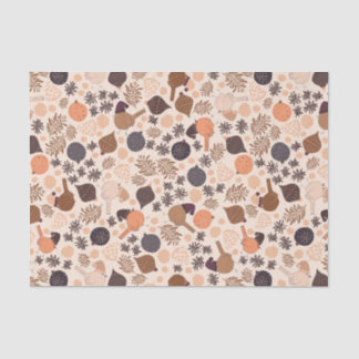 Papier Mousseline Lumière Noël de la forêt