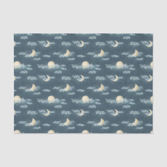 Papier Mousseline Lune (Recto)