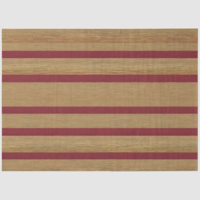 Papier Mousseline Luxe Linge Moderne Burgundy Gold Collection (Recto)