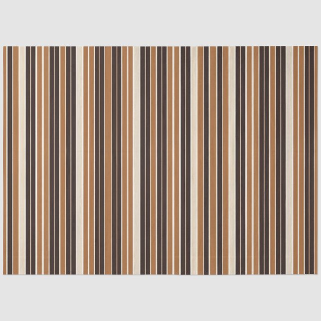 Papier Mousseline Luxe Moderne Brown Linge blanc Texture Collection (Recto)
