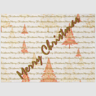 Papier Mousseline Luxury Christmas Christmas Trees Festive