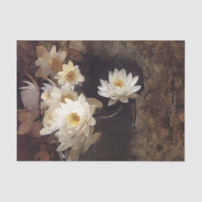 Papier Mousseline Lys d'eau (par Abbott Henderson Thayer) (Recto)