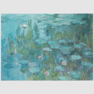 Papier Mousseline Lys d'eau (par Claude Monet, 1915)