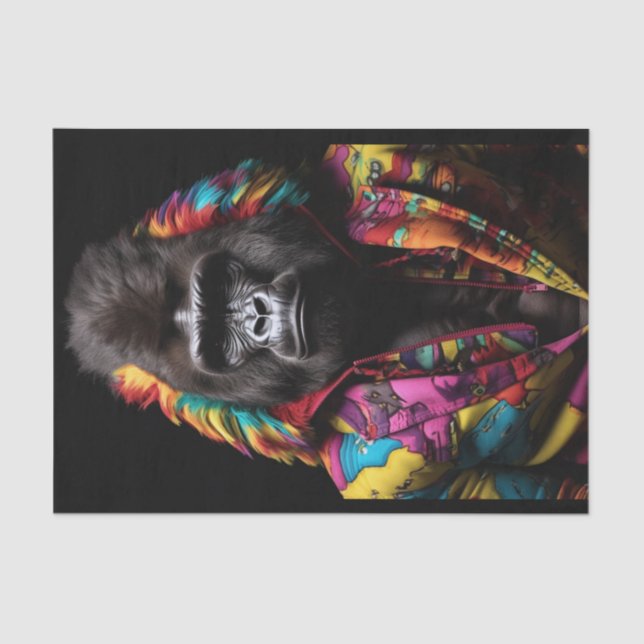 Papier Mousseline M. Gorilla (Recto)