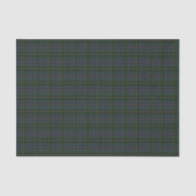 Papier Mousseline MacInnis Chasse Tartan écossais moderne (Recto)