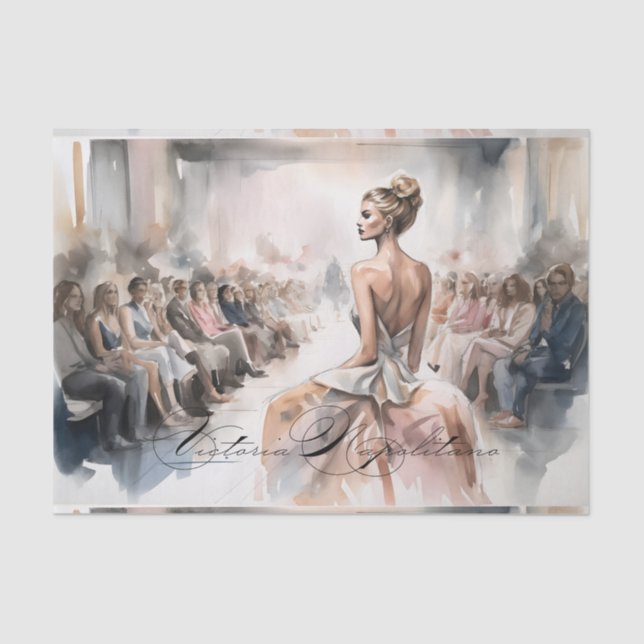 Papier Mousseline Mademoiselle (Recto)