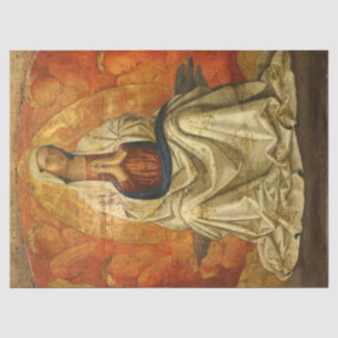 Papier Mousseline Madonna à Gloria (Vierge Marie inscrite)