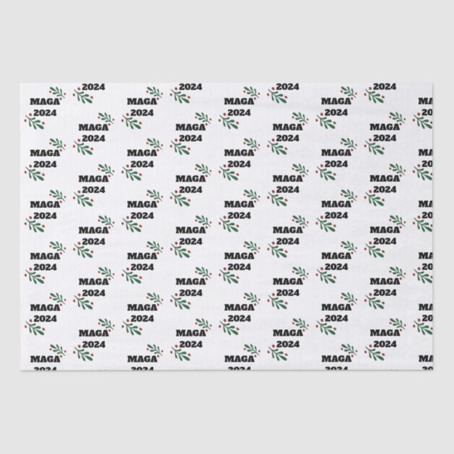 Papier Mousseline MAGA Christmas Tissue Paper (Recto)