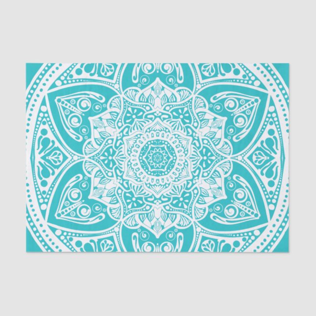 Papier Mousseline Mandala d'Oceana (Recto)