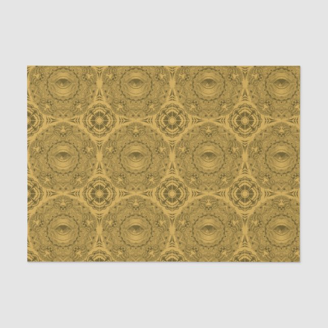 Papier Mousseline Mandala vintage (Recto)