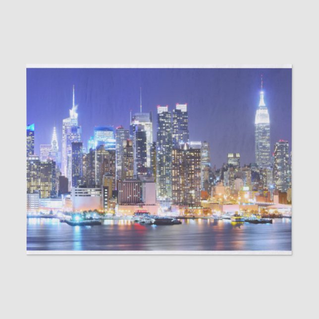 Papier Mousseline Manhattan (Recto)