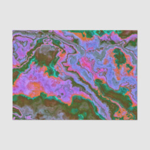 Papier Mousseline Marbre aigre