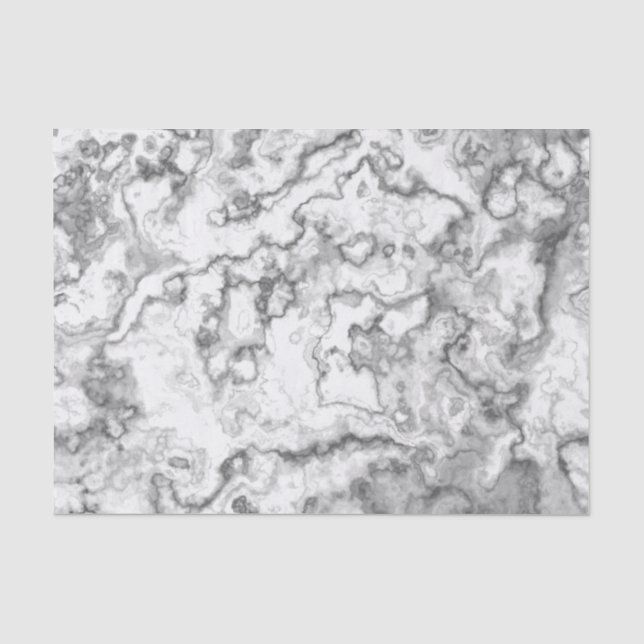 Papier Mousseline Marbre blanc (Recto)