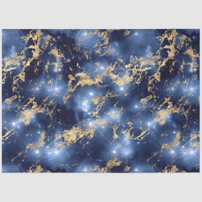 Papier Mousseline Marbre Galaxy Series Design 10 (Recto)