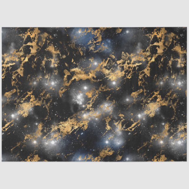 Papier Mousseline Marbre Galaxy Series Design 4 (Recto)