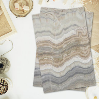 Papier Mousseline marbre gris brun scandinave minimaliste