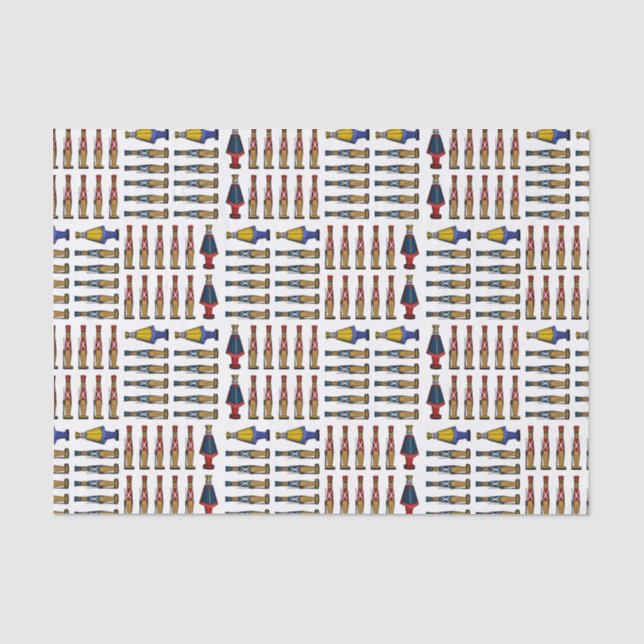 Papier Mousseline Marching Jouet Soldat Armée de Noël (Recto)