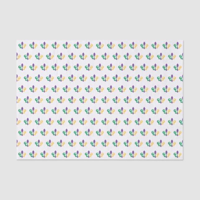Papier Mousseline Mardi gras (Recto)