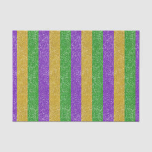 Papier Mousseline Mardi Gras Couleurs Parties scintillant Bling
