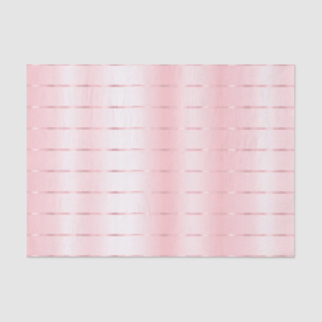 Papier Mousseline Mariage Blush Ruban Rose (Recto)