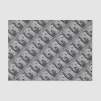 Papier Mousseline Mariage de chat