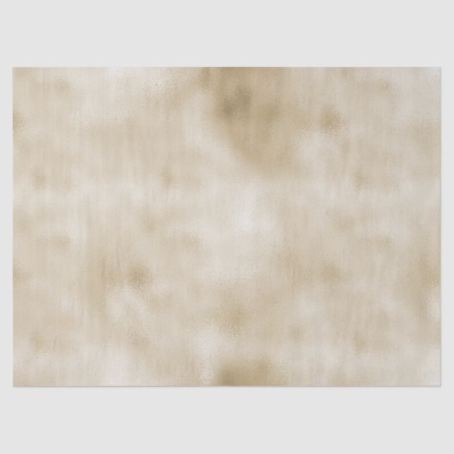 Papier Mousseline Mariage Glamour Or Champagne (Recto)