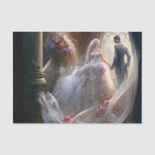 Papier Mousseline mariage imaginaire