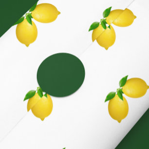 Papier Mousseline Mariée au citron Main Squeeze