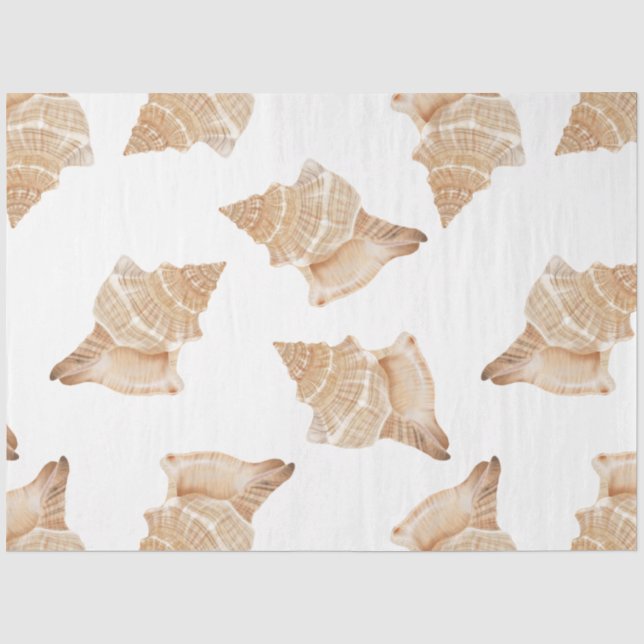 Papier Mousseline Marine Life Series Design 31 Tissus Papier (Recto)