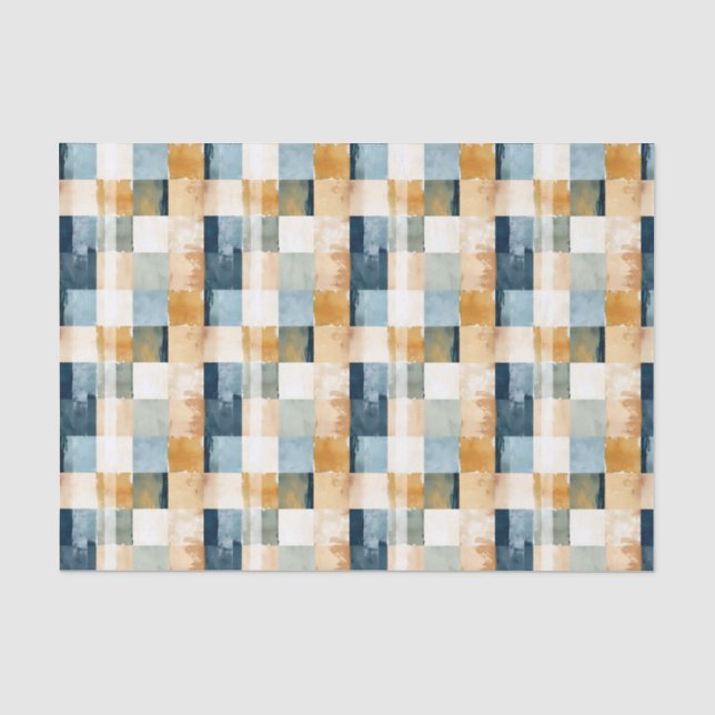 Papier Mousseline Masculine style minimaliste (Recto)