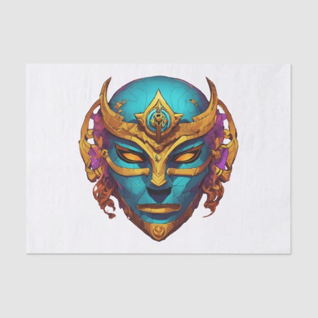 Papier Mousseline Masque de silence (Recto)