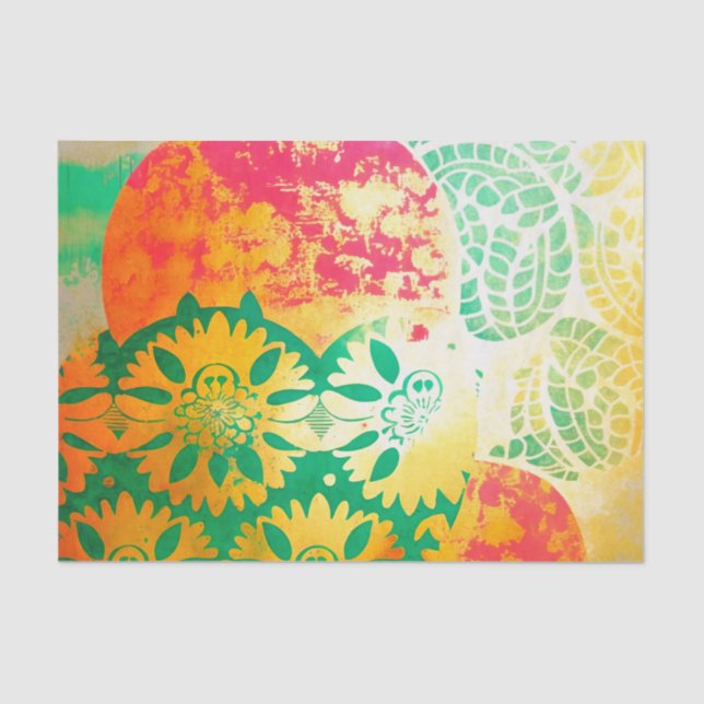 Papier Mousseline MAXIMALIST 1 beau papier découpage (Recto)