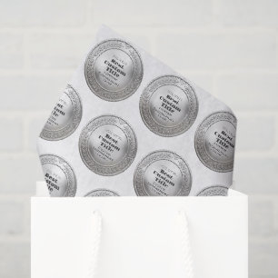 Papier Mousseline Médaille personnalisable de prix réaliste en 3D en