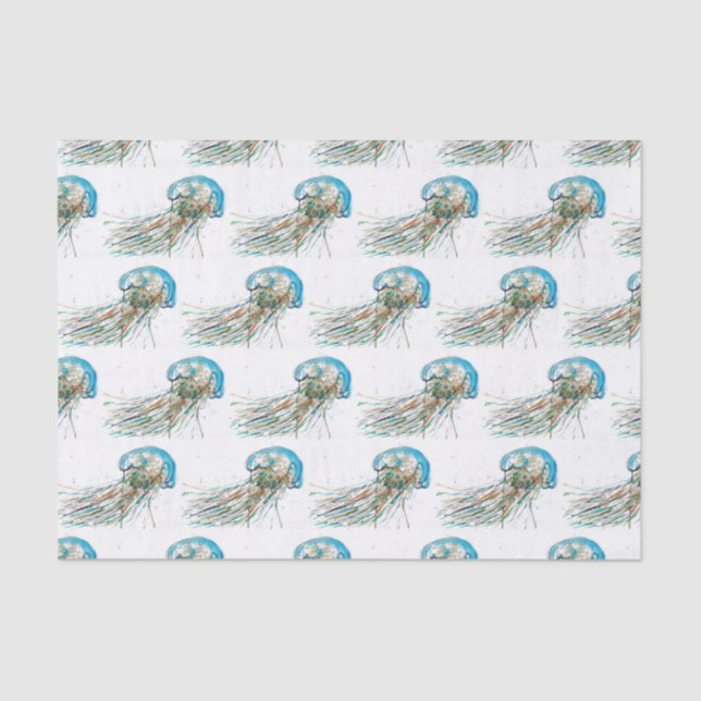 Papier Mousseline Méduse (Recto)