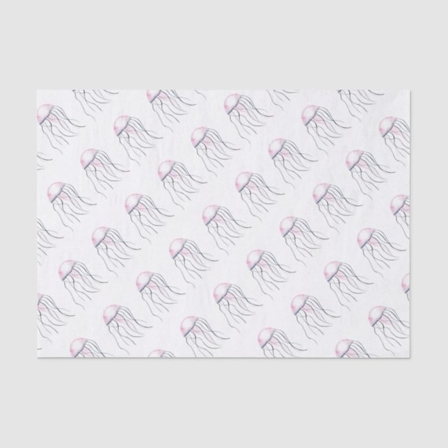 Papier Mousseline Méduses (Recto)