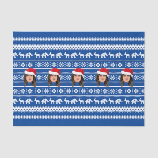 PAPIER MOUSSELINE MELANIA TRUMP (Recto)