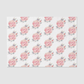 Papier Mousseline Meraki Pink Floral Series Design 5