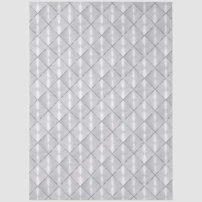 Papier Mousseline Mère blanche de perle avec argent (Recto)