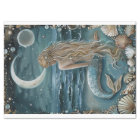 MERMAID BY MOONLIGHT DECOUPAPAGE TISSUE PAPIER