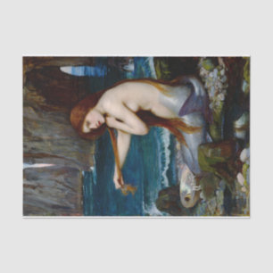 Papier Mousseline Mermaid John William Waterhouse Art