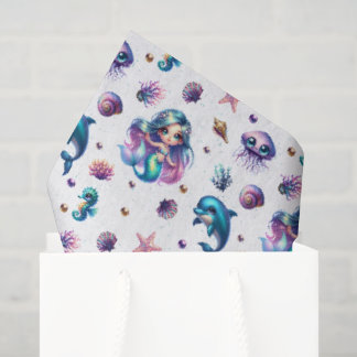 Papier Mousseline Mermaid's Adventure !