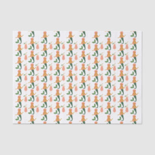 Papier Mousseline Mermaids + Mai Tais